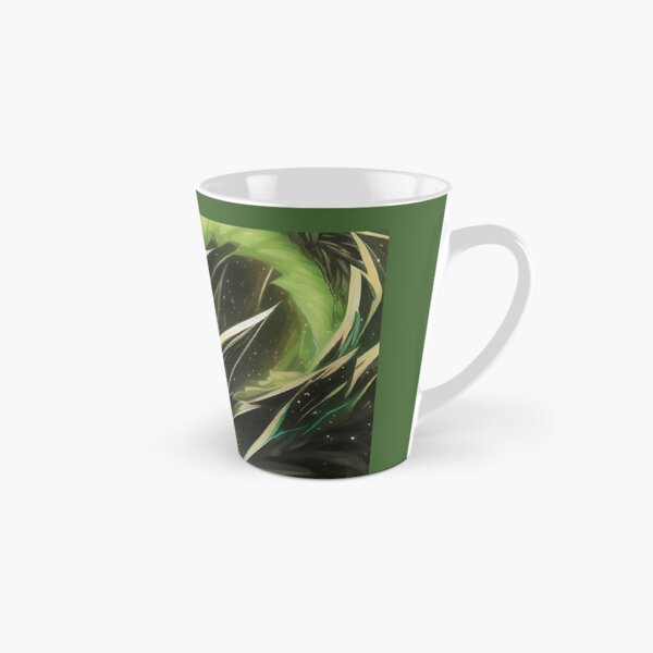 Green Black Dragon Tall Mug