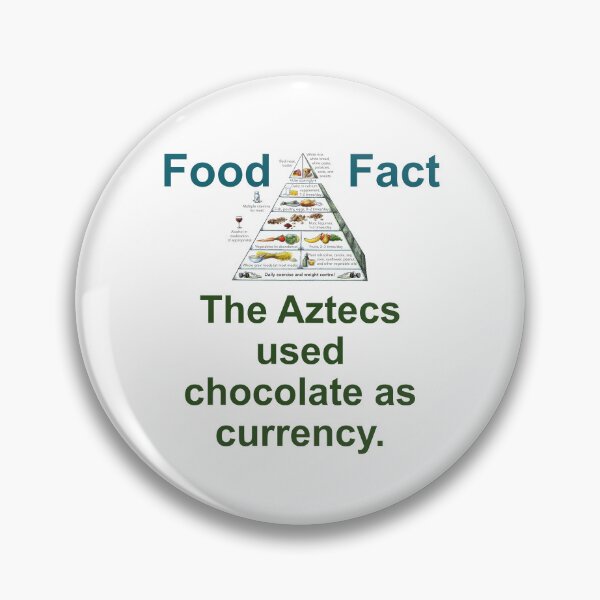 Artikelvorschau, The Aztecs Used Chocolate As Currency - Food Fact entworfen und verkauft von CrankyOldDude.