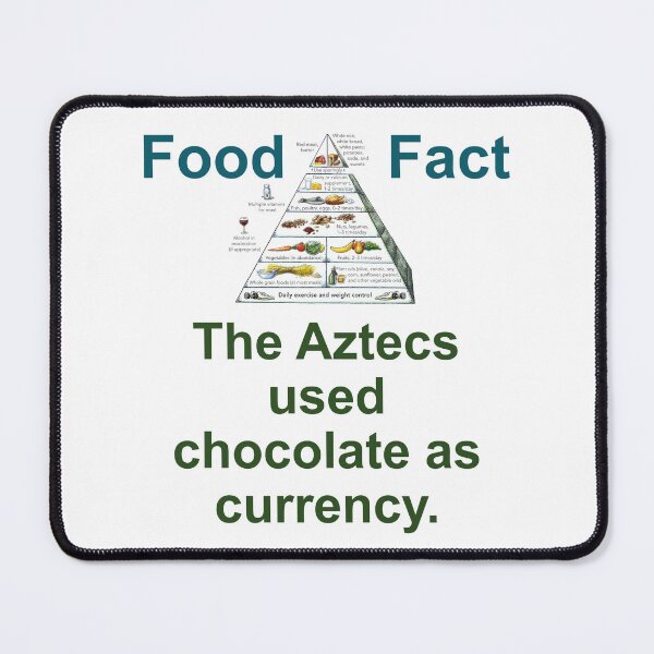 Item preview, The Aztecs Used Chocolate As Currency - Food Fact designed and sold by CrankyOldDude.