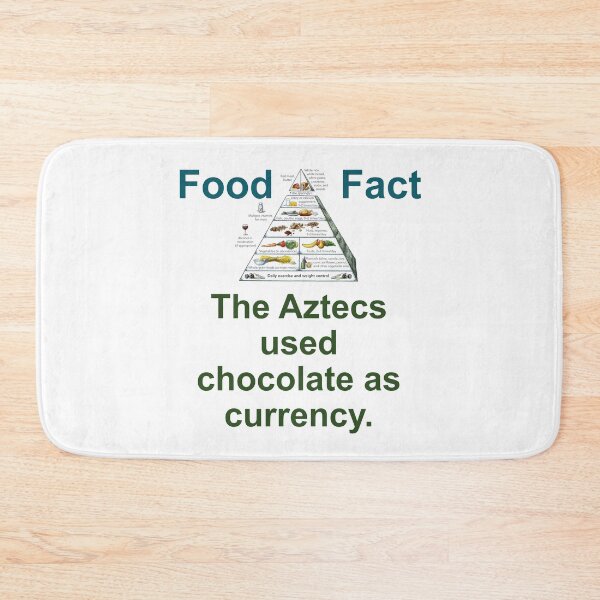 Item preview, The Aztecs Used Chocolate As Currency - Food Fact designed and sold by CrankyOldDude.