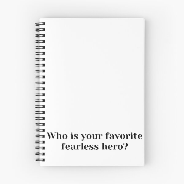 Item preview, Who is your favorite fearless hero? designed and sold by CherryPieSweet.