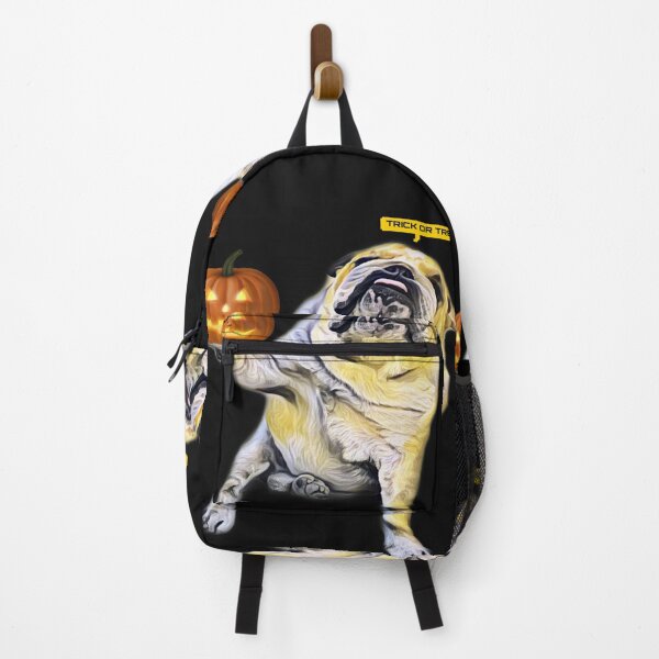 Item preview, Charming English bulldog going Halloween trick or treat   designed and sold by Khala.