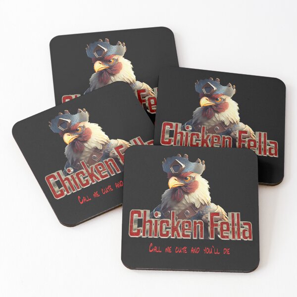 Item preview, Chicken fella - never call me cute designed and sold by WackyWorldArt.