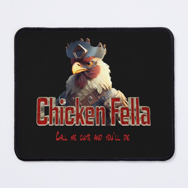 Item preview, Chicken fella - never call me cute designed and sold by WackyWorldArt.