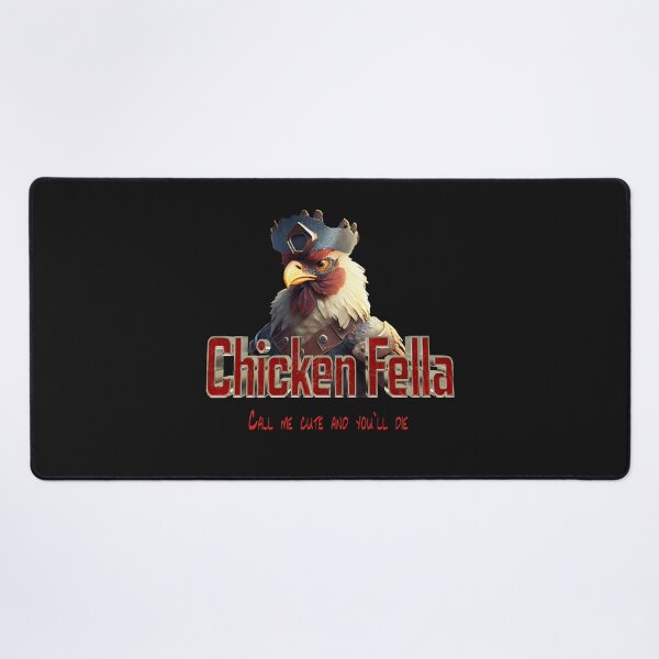 Item preview, Chicken fella - never call me cute designed and sold by WackyWorldArt.