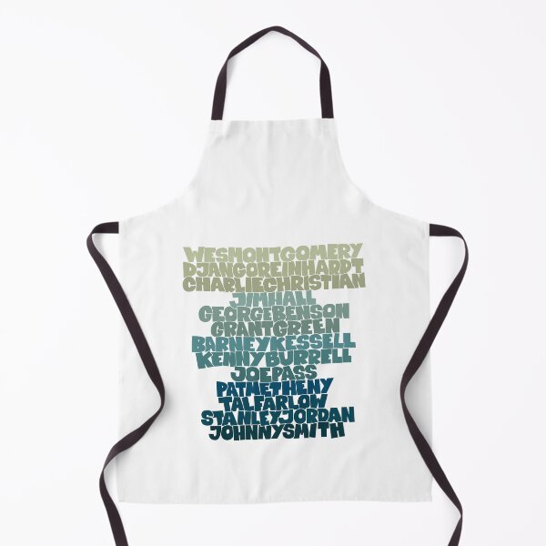 Item preview, Jazz Legends in Type: The Jazz Guitarists designed and sold by Boogosh.