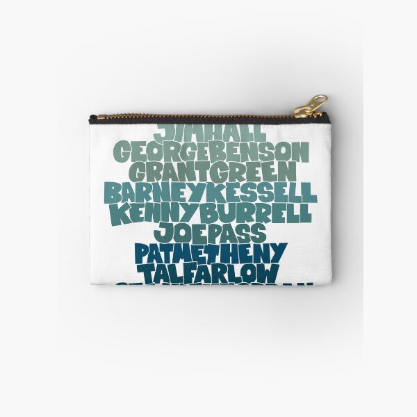 Item preview, Jazz Legends in Type: The Jazz Guitarists designed and sold by Boogosh.