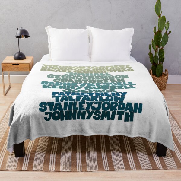Item preview, Jazz Legends in Type: The Jazz Guitarists designed and sold by Boogosh.