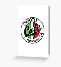 Omoto Cafe, Pasadena, CA (Color) Greeting Card