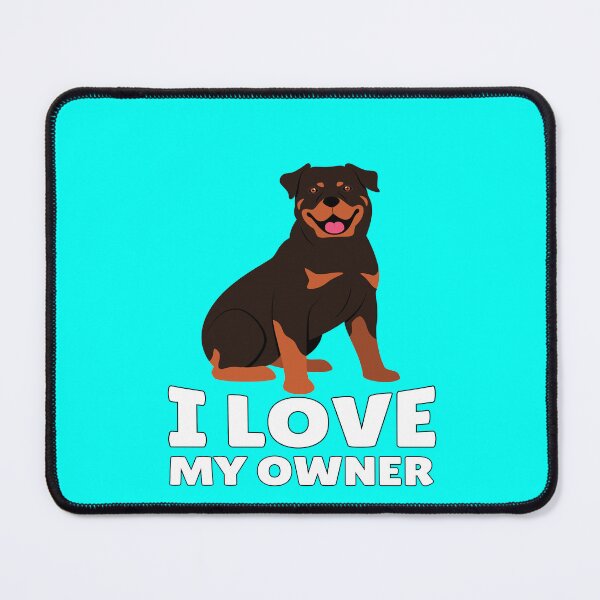 Item preview, Rottweiler Dog Owner I Love My Owner designed and sold by fantasticdesign.