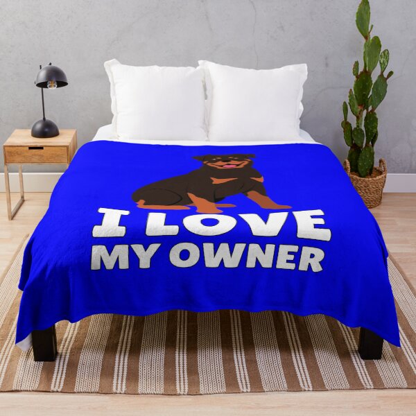 Item preview, Rottweiler Dog Owner I Love My Owner designed and sold by fantasticdesign.