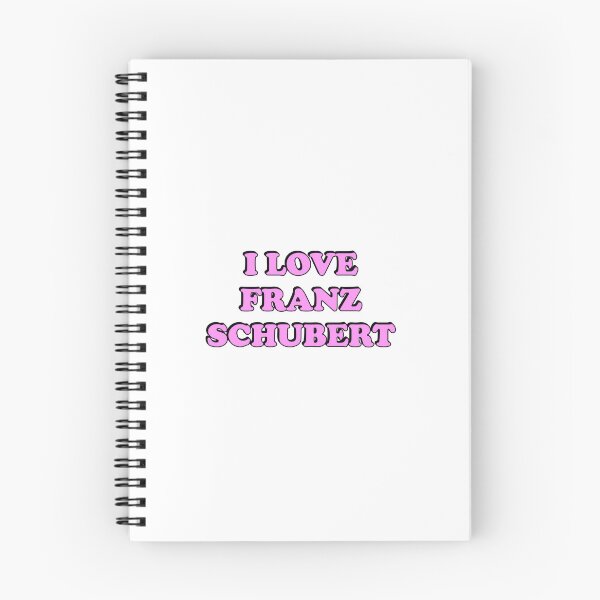 Item preview, I Love Franz Schubert - Famous Composers designed and sold by Inspirationmotivation.