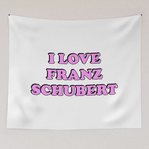 Item preview, I Love Franz Schubert - Famous Composers designed and sold by Inspirationmotivation.