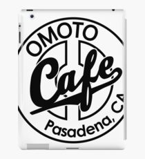 Omoto Cafe, Pasadena, CA (B&W) iPad Case/Skin