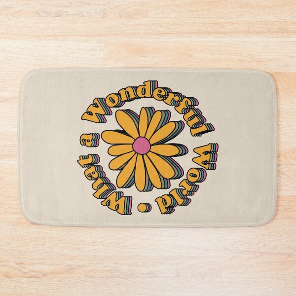 Item preview, Retro What a Wonderful World  designed and sold by Unhinged Heather.