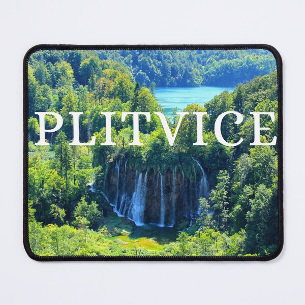 Item preview, Plitvice Lakes in Croatia Aerial View designed and sold by w-world-life-co.