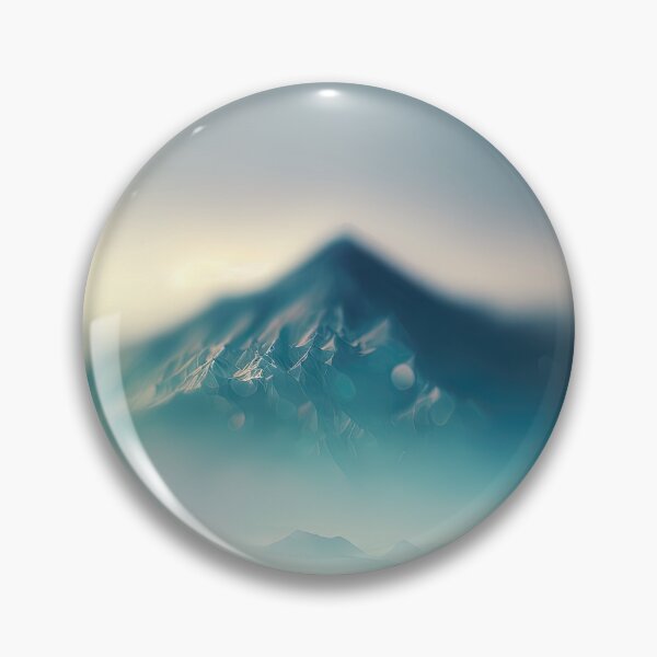 Item preview, Foggy blue mountain out of focus designed and sold by RK - Shop.