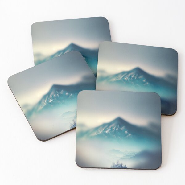Item preview, Foggy blue mountain out of focus designed and sold by RK - Shop.