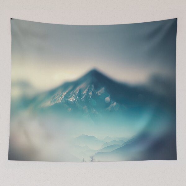 Item preview, Foggy blue mountain out of focus designed and sold by RK - Shop.