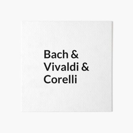 Aperçu de l'œuvre Compositeurs baroques - Bach, Vivaldi, Corelli créée et vendue par Inspirationmotivation.