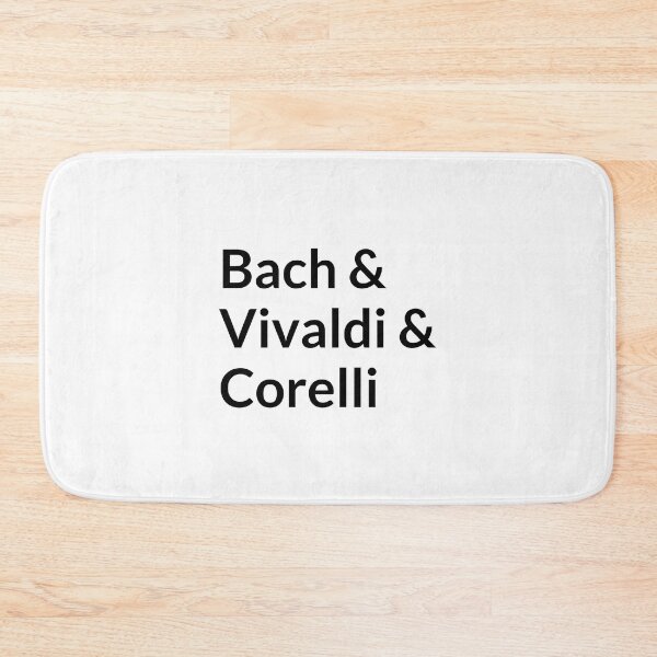 Item preview, Baroque composers - Bach, Vivaldi, Corelli designed and sold by Inspirationmotivation.