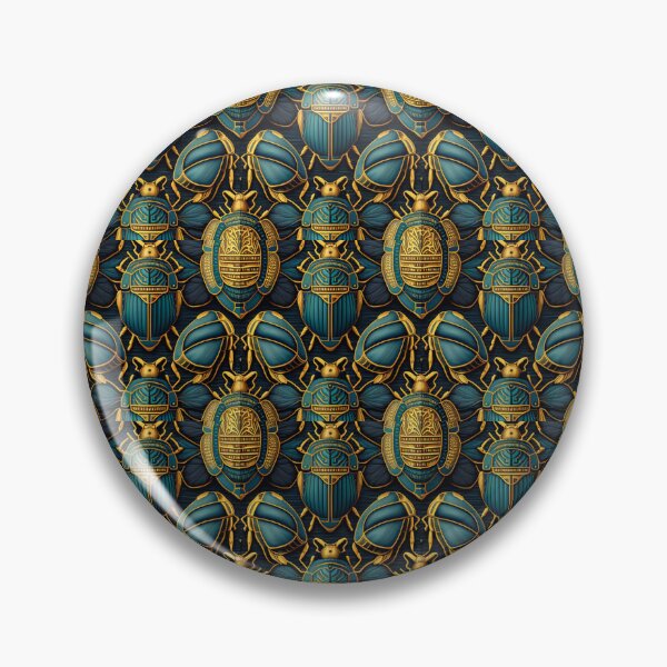Item preview,  Egyptian Scarab Royal Beetle Fabric Textile Pattern designed and sold by Alladin7.