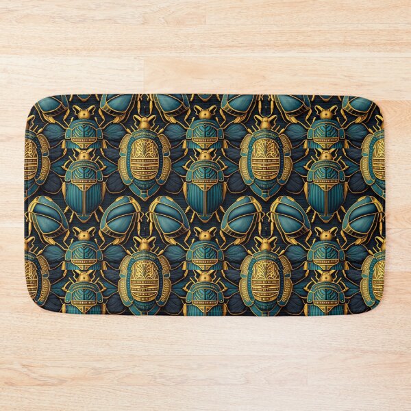 Item preview,  Egyptian Scarab Royal Beetle Fabric Textile Pattern designed and sold by Alladin7.