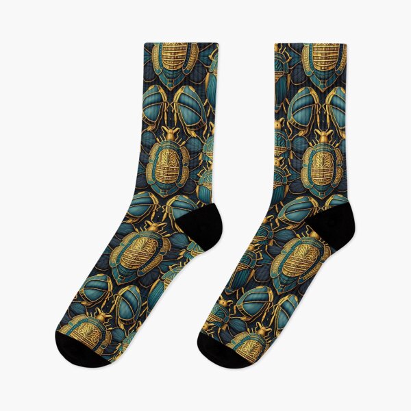 Item preview,  Egyptian Scarab Royal Beetle Fabric Textile Pattern designed and sold by Alladin7.
