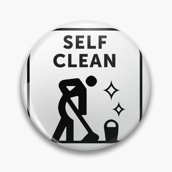 Item preview, self clean  designed and sold by WeGotThat.