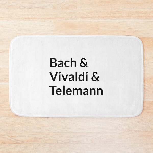 Item preview, Baroque composers - Bach, Vivaldi, Telemann  designed and sold by Inspirationmotivation.