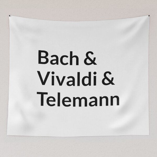 Item preview, Baroque composers - Bach, Vivaldi, Telemann  designed and sold by Inspirationmotivation.