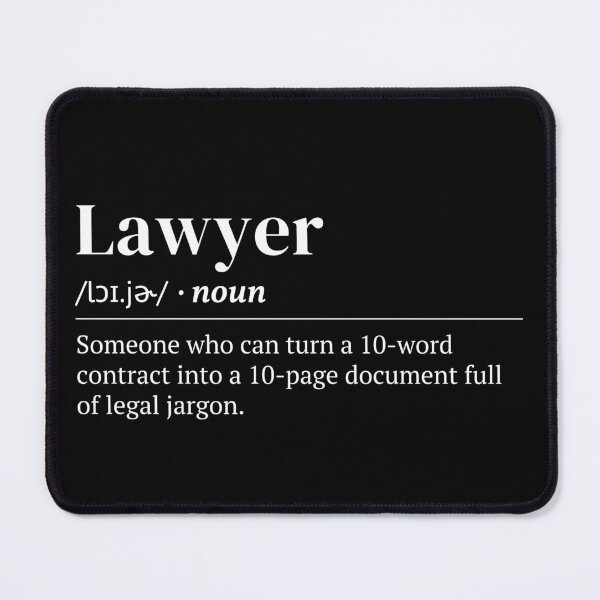 Item preview, Lawyer Funny Urban Dictionary Meaning designed and sold by SpeakSarcasm.