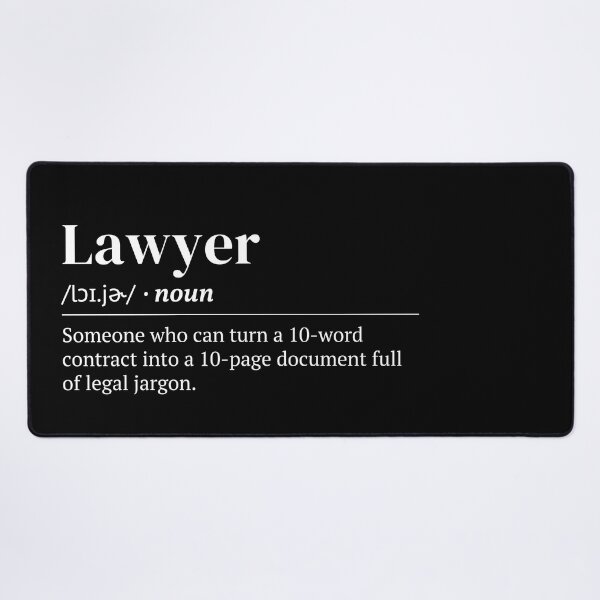 Item preview, Lawyer Funny Urban Dictionary Meaning designed and sold by SpeakSarcasm.