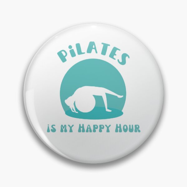 Item preview, pilates pilates is my happy hour, fitness pilates is my happy hour, pilates design designed and sold by KesDesigns ⭐⭐⭐⭐⭐.
