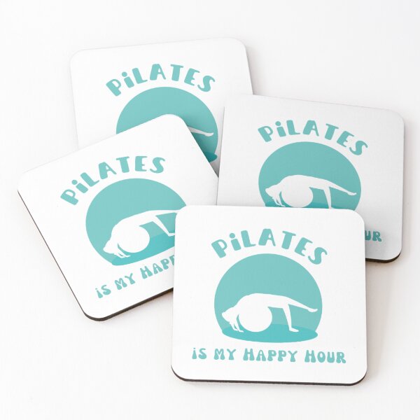 Item preview, pilates pilates is my happy hour, fitness pilates is my happy hour, pilates design designed and sold by KesDesigns ⭐⭐⭐⭐⭐.