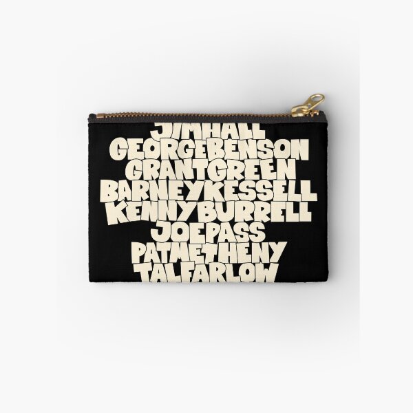 Item preview, Jazz Legends in Type: The Jazz Guitarists designed and sold by Boogosh.