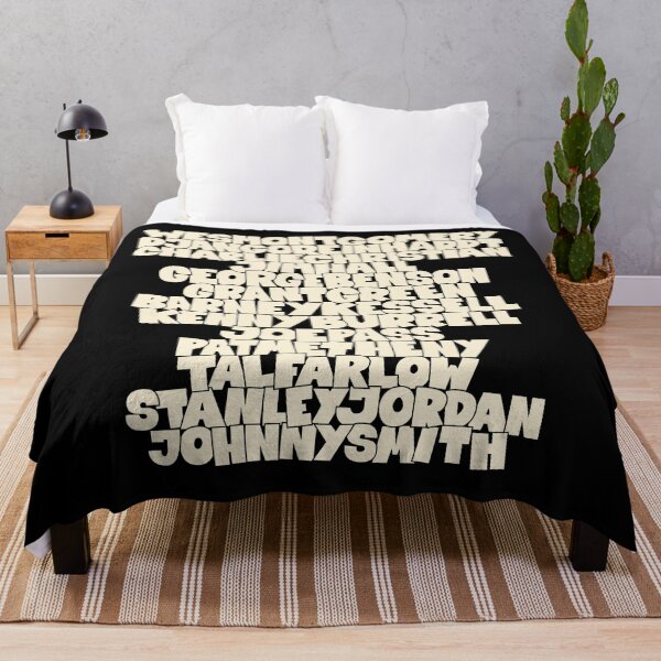 Item preview, Jazz Legends in Type: The Jazz Guitarists designed and sold by Boogosh.