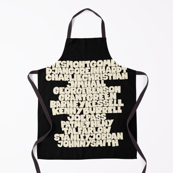 Item preview, Jazz Legends in Type: The Jazz Guitarists designed and sold by Boogosh.