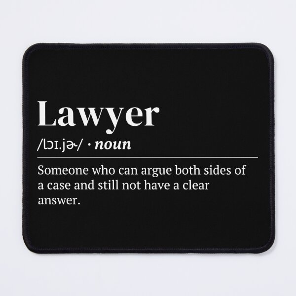 Item preview, Lawyer Funny Urban Dictionary Meaning designed and sold by SpeakSarcasm.