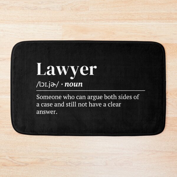 Item preview, Lawyer Funny Urban Dictionary Meaning designed and sold by SpeakSarcasm.