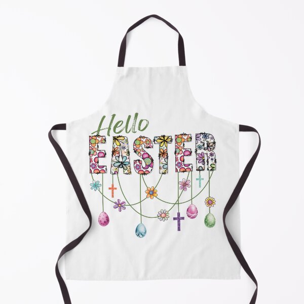 Item preview, RETRO HELLO EASTER, BOHO EASTER EGGS, SPRING FLOWERS AND CROSSES designed and sold by FlutteringWings.
