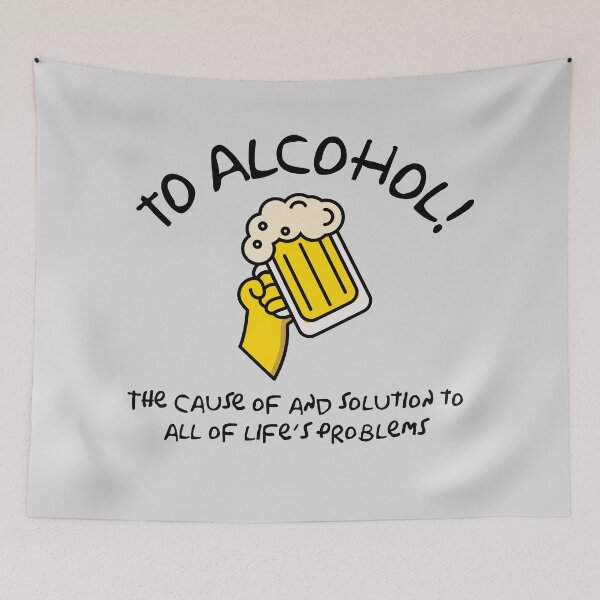 Item preview, To Alcohol designed and sold by fullgrownham.