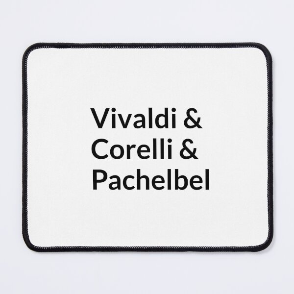 Item preview, Baroque composers - Vivaldi, Corelli, Pachelbel designed and sold by Inspirationmotivation.