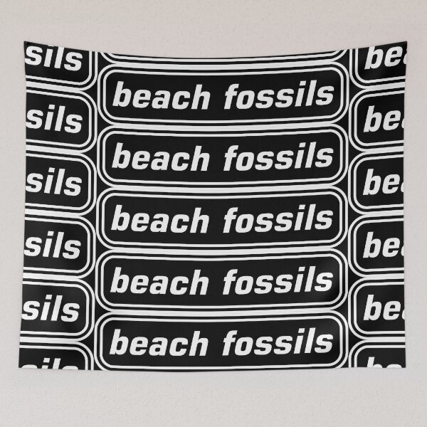 Item preview, Beach Fossils Logo White designed and sold by VictorLand.