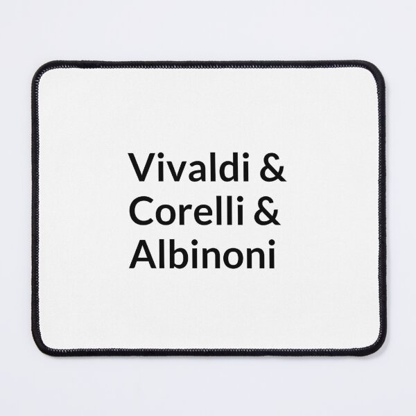 Item preview, Baroque composers - Vivaldi, Corelli, Albinoni designed and sold by Inspirationmotivation.