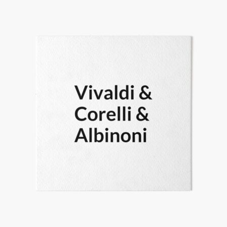 Aperçu de l'œuvre Compositeurs baroques - Vivaldi, Corelli, Albinoni créée et vendue par Inspirationmotivation.
