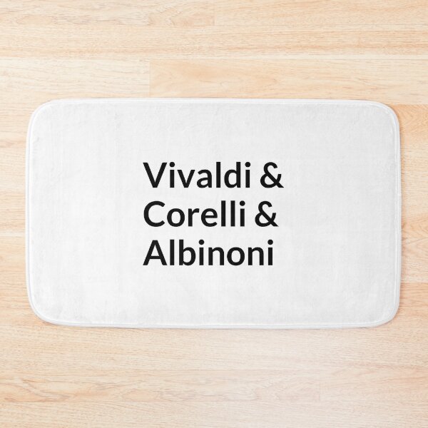 Item preview, Baroque composers - Vivaldi, Corelli, Albinoni designed and sold by Inspirationmotivation.