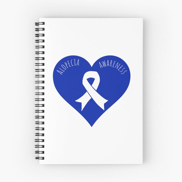Item preview, Alopecia Blue Ribbon for Alopecia Awareness Month designed and sold by Winning Alopecia.