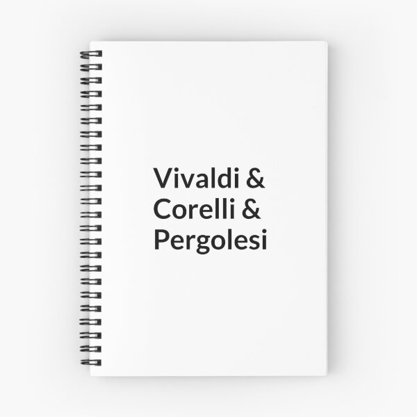 Item preview, Baroque composers - Vivaldi, Corelli, Pergolesi designed and sold by Inspirationmotivation.
