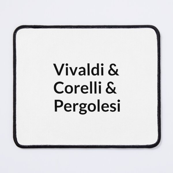 Item preview, Baroque composers - Vivaldi, Corelli, Pergolesi designed and sold by Inspirationmotivation.